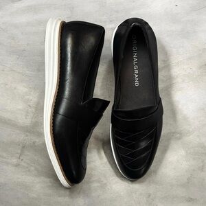 Cole Haan OriginalGrand Black Loafers Size 9B Comfort Slip On Women’s